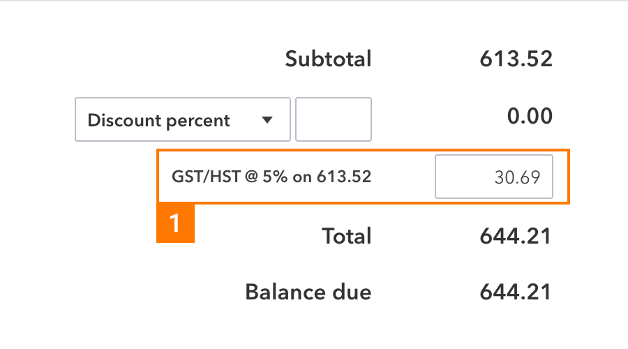 Knowify | QuickBooks Online integration | Screenshot displaying the rounding error in QuickBooks Online