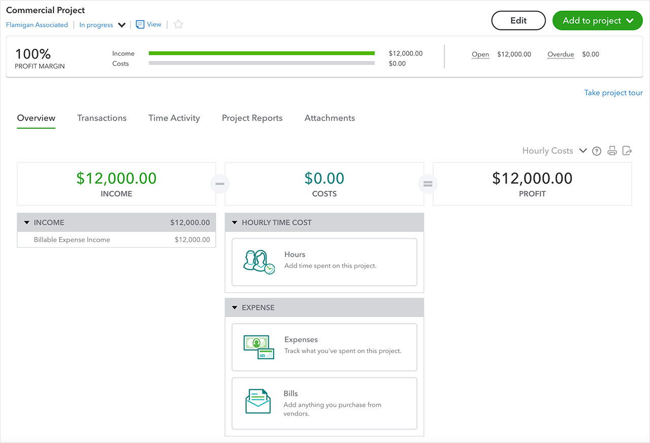 How to sync a project to QuickBooks projects Knowify